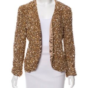 Parker Gold Sequin Blazer